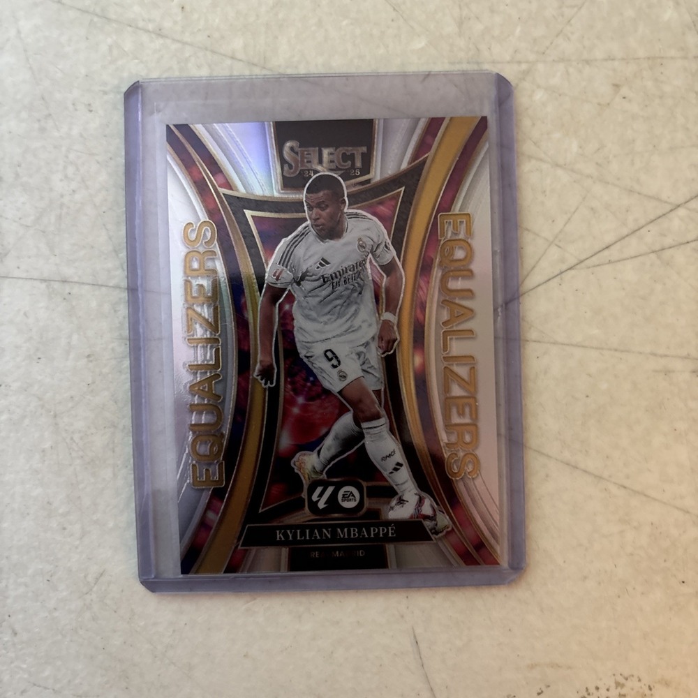 Kylian Mbappé Equalizers 2024-25‎ Panini Select La Liga PRIZM #16
